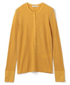 BEIGE， 【洗える・GISELe 10月号掲載】FORD / ウール配色メローヘンリーネックカットソー