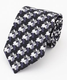 JOSEPH HOMME テクノハウンドトゥース　ネクタイ