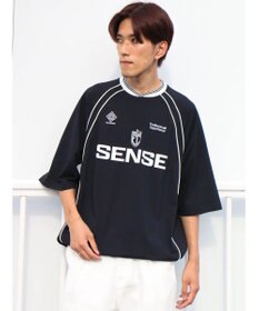 CRAFT STANDARD BOUTIQUE 接触冷感/UVカット/イージーケア/ストレッチ/ゲームシャツ-B