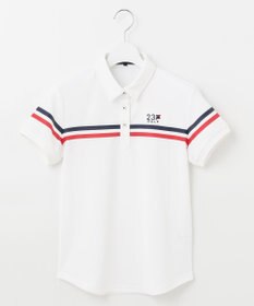 23区GOLF 【WOMEN】【吸水速乾/UVケア】エイトロックカノコ 半そで ポロシャツ