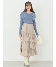 earth music&ecology ＢＩＧカラーニットプルオーバー