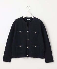 J.PRESS LADIES 【洗える】DAILY TWEED ニット アウター