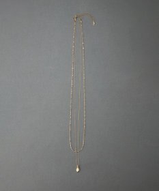 Phoebe 【金属アレルギー対応】レイヤードドロップロングネックレス
