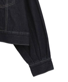 earth music&ecology ショートジップデニムジャケット