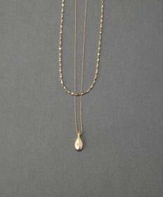 Phoebe 【金属アレルギー対応】レイヤードドロップロングネックレス