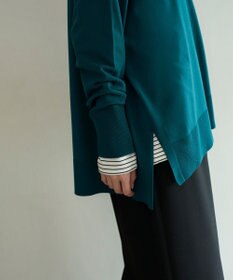 UNFILO L マイビューティニット ワイドクルーネック