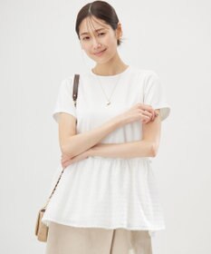 組曲 S 華感フレア カットソー