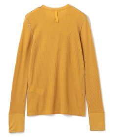 BEIGE， 【洗える・GISELe 10月号掲載】FORD / ウール配色メローヘンリーネックカットソー