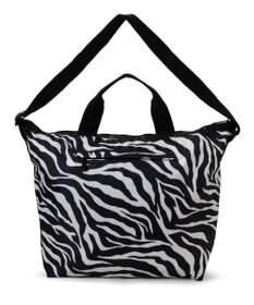 LeSportsac DELUXE EASY CARRY TOTE/クリームブラックゼブラ