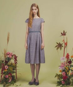 TOCCA 【WEB限定カラーあり・00サイズあり・洗える・消臭】MEMORY OF LACE ドレス