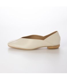 MODE ET JACOMO <carino>スクエアトゥフラットパンプス