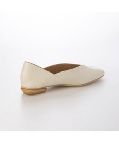 MODE ET JACOMO <carino>スクエアトゥフラットパンプス