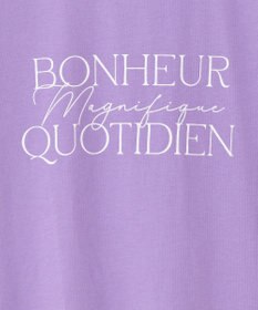 Green Parks フレンチスリーブ筆記体ロゴチュニック