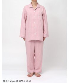 ワコール／睡眠科学 パジャマ 長袖 長ズボン 綿100%(本体) 三重ガーゼ レディース YDX567 睡眠科学／ワコール