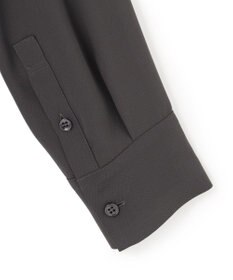 ICB L 【6/12-6/28期間限定・受注生産・WEB限定】BackSatinAmunzen キーネックブラウス