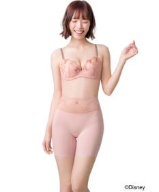 Wing ブラジャー 【ディズニー】 自然なまるみシルエット ソフトなつけごこち 【ナチュラルアップブラ】 ミッキーマウス KB2063 ウイング／ワコール