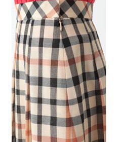 DAKS ウールボイル フレアスカート