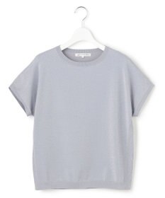 23区 【先行予約】レーヨンポリエステルストレッチ プルオーバー ラメ ニット