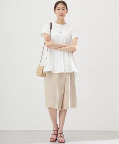 組曲 S 華感フレア カットソー