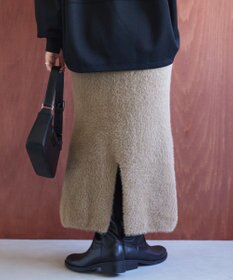 AMERICAN HOLIC シャギーニットナロースカート