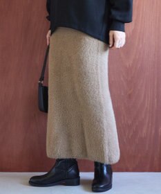 AMERICAN HOLIC シャギーニットナロースカート