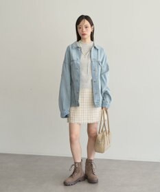 earth music&ecology ビッグデニムジャケット