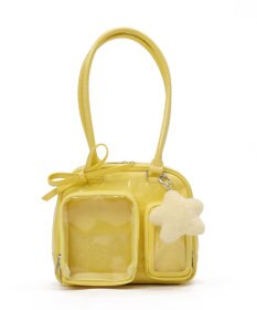 WEGO 【痛バ＆推し活】きらふわティンクルぬい痛ボストンバッグ