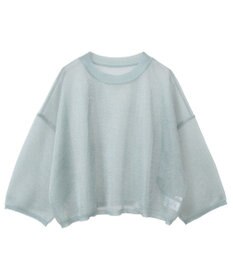 Green Parks ・ＥＬＥＮＣＡＲＥ　ＤＵＥ　ラメシアーニットプルオーバ