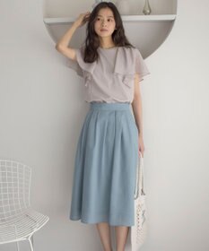 組曲 コットンポンチケープライク ブラウス