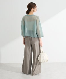 Green Parks ・ＥＬＥＮＣＡＲＥ　ＤＵＥ　ラメシアーニットプルオーバ