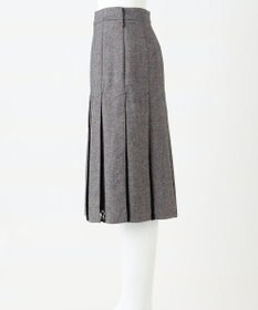 23区 【R(アール)】マットツイード プリーツスカート