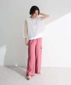 Green Parks ・ＥＬＥＮＣＡＲＥ　ＤＵＥ　ラメシアーニットプルオーバ