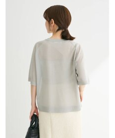 Green Parks シアーロゴニットプルオーバー