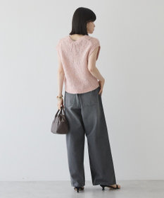 AMERICAN HOLIC 【選べる丈】甘編みニットベスト