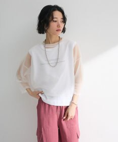 Green Parks ・ＥＬＥＮＣＡＲＥ　ＤＵＥ　ラメシアーニットプルオーバ