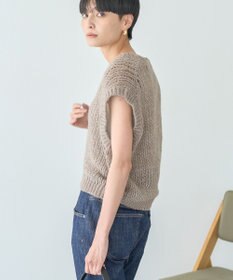 AMERICAN HOLIC 【選べる丈】甘編みニットベスト
