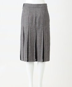 23区 【R(アール)】マットツイード プリーツスカート
