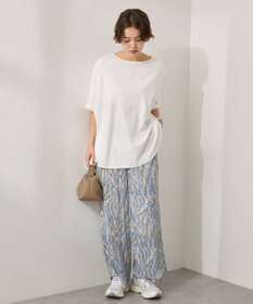 AMERICAN HOLIC 【接触冷感】スムースニュアンスロングプルオーバー