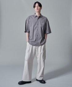 WEGO ワンポイントチェックシャツ（SS）