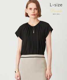 BEIGE， 【L-size】ALINE / ブラウス