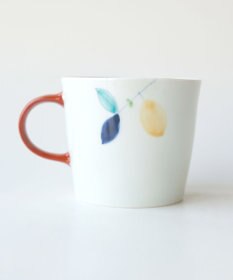 たち吉 【たち吉】彩レモン マグ（赤）〈1個〉 有田焼