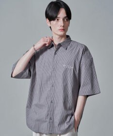 WEGO ワンポイントチェックシャツ（SS）