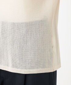 23区 L 【GOLD LABEL】ファインストレッチチュール シアーカットソー