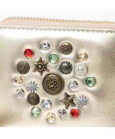 UNBILLION ペルケ perche / マルチスタッズ・ジャバラカードウォレット