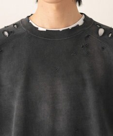 WEGO ショートダメージプルオーバー