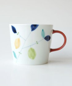 たち吉 【たち吉】彩レモン マグ（赤）〈1個〉 有田焼
