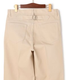 J.PRESS MEN 【J.PRESS ORIGINALS】T/C Drill 5 Pocket Piped Stem Pants / Japan Made