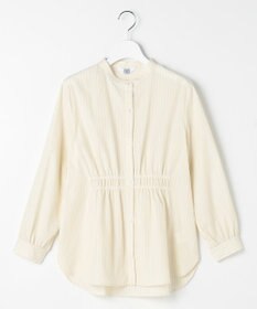 J.PRESS LADIES 【WEB限定】ストライプ シャーリング ブラウス