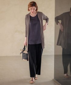 23区 L 【UVケア/接触冷感】マルチ機能 シアー ロング カーディガン