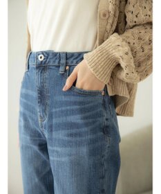 earth music&ecology テーパードデニムパンツ